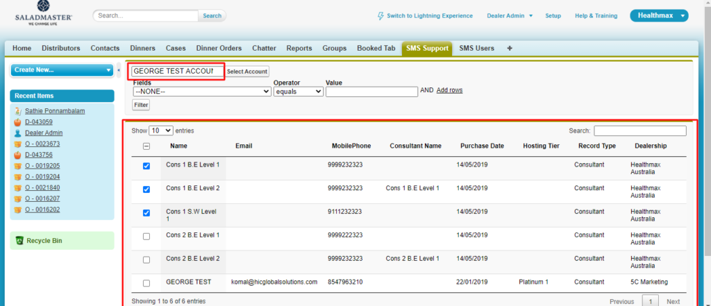 send invoices and SMS payment reminders automatically