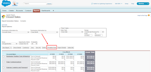 How To Export Salesforce Reports To Excel Hic Global Solutions 4593