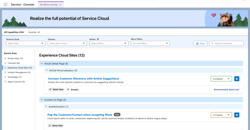 My Service Journey (Beta):