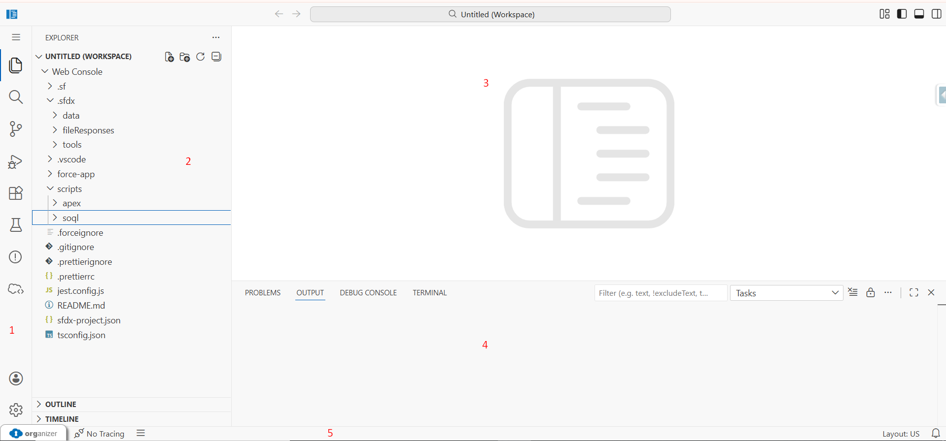 Navigate the Web Console