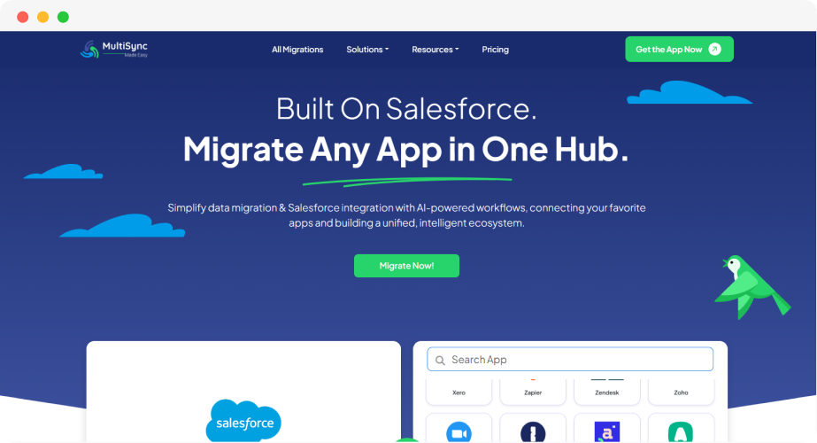 MultiSync website image
